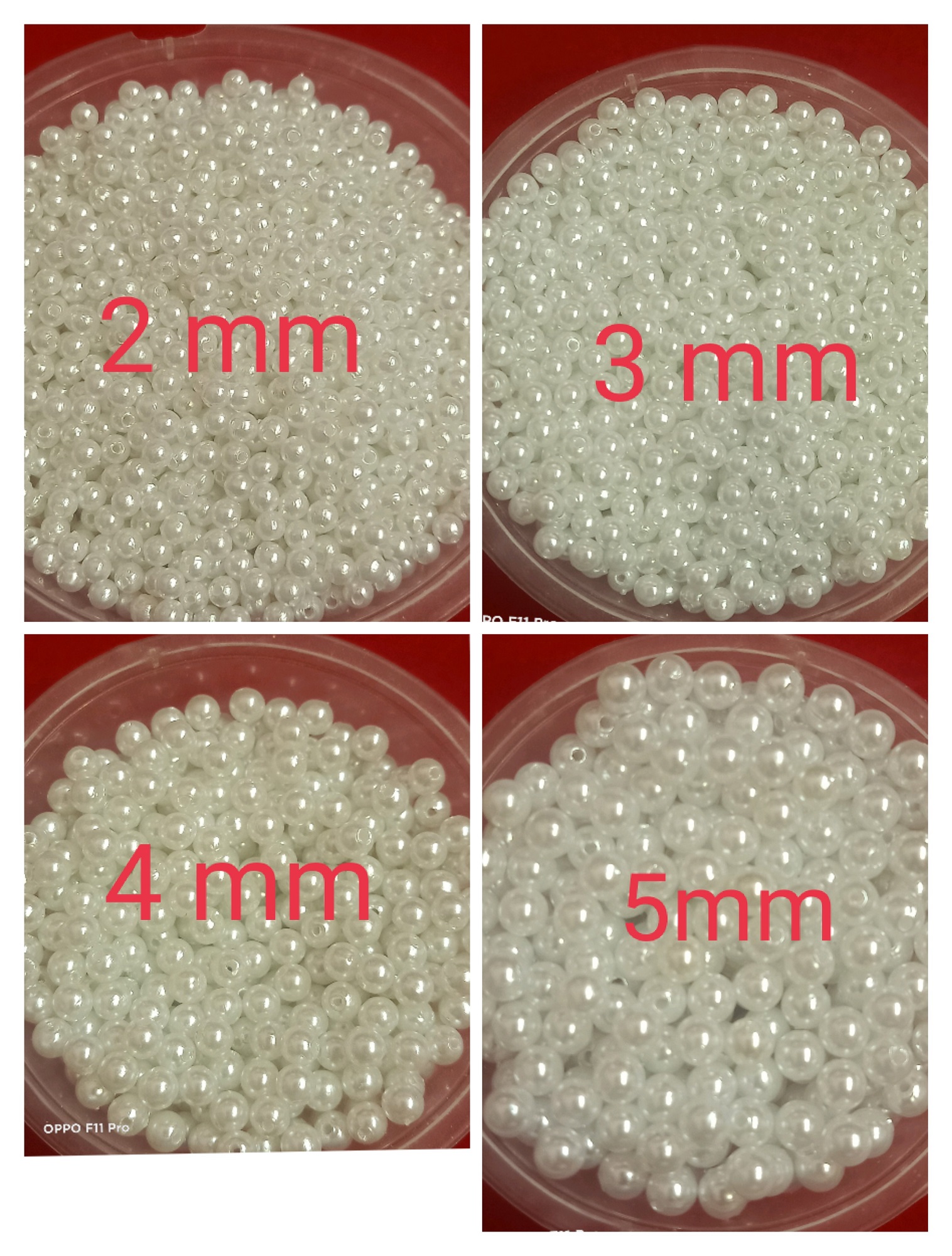 White Pearl Beads – Sumathi